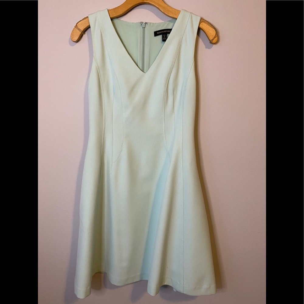 Fit and flare tank dress with POCKETS!